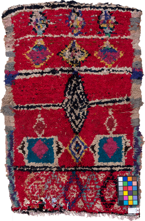 Vintage Moroccan Area Rug (4' x 6')